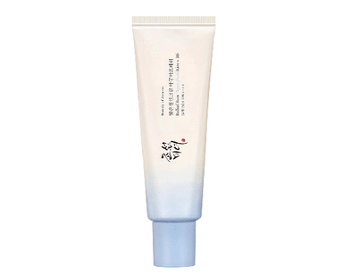 کرم ضدآفتاب بیوتی آف جوسان مدل Aqua-Fresh مناسب پوست‌های چرب، مختلط و حساس دارای SPF50 حجم 50 میلی لیتر